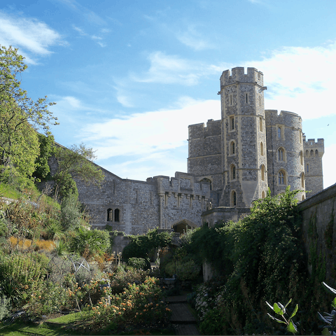 Visit the world's oldest occupied castle, just fifteen minutes away by foot
