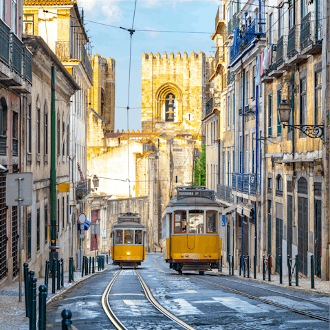 Go out an explore your Chiado neighbourhood – the Time Out food market is just a seven-minute walk away