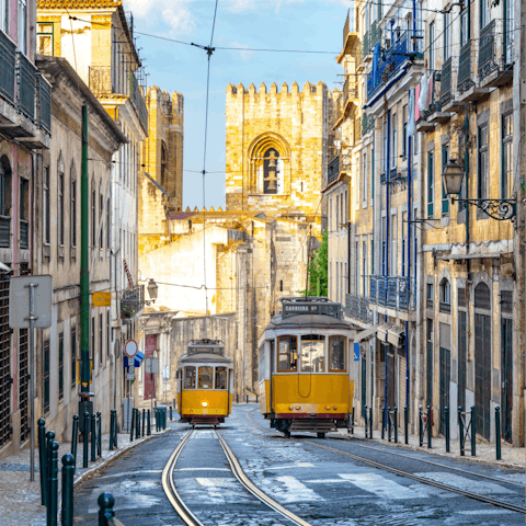 Go out an explore your Chiado neighbourhood – the Time Out food market is just a seven-minute walk away