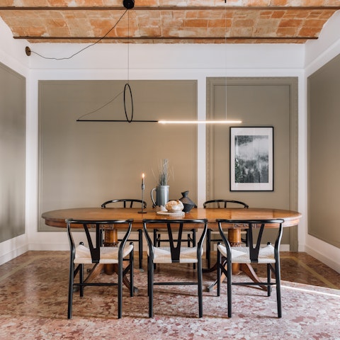 Start your day with a Spanish tortilla at the dining table