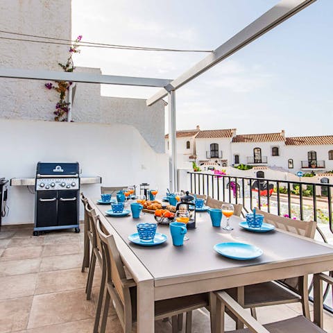 Flex your culinary muscles with a family barbecue