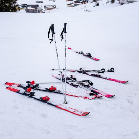 Don your skiis and hit some of the region's best runs