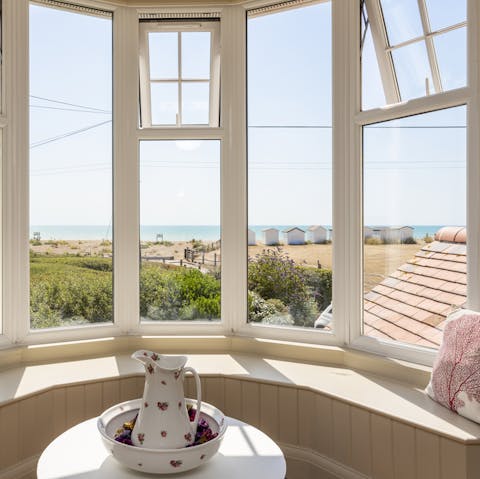 Enjoy sea views from this coastal home
