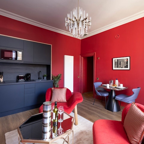 Plan your sightseeing schedule over breakfast at home