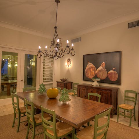 Have your private chef whip up fabulous local feasts