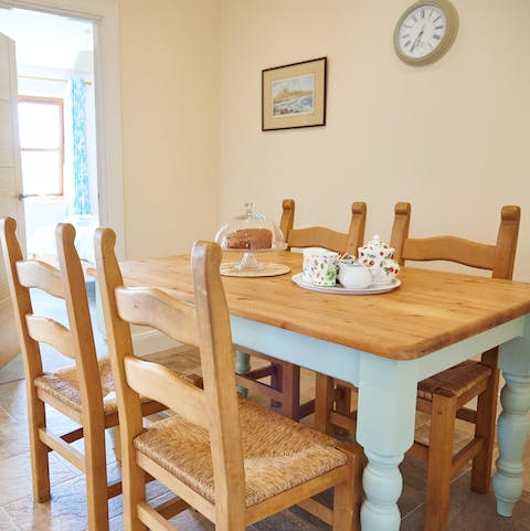 Tuck into hearty full English breakfasts before exploring the countryside