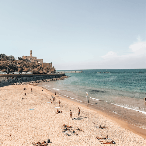 Explore the coast, starting with Tayo Beach, only minutes away