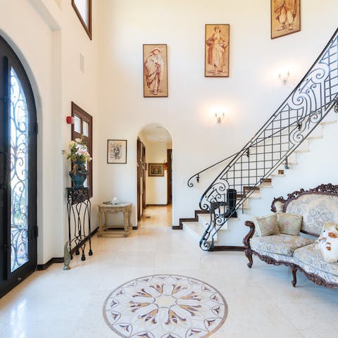 The particularly grand staircase