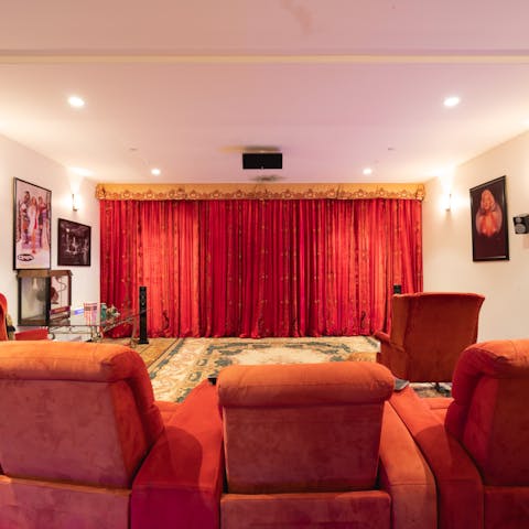 The in-house cinema