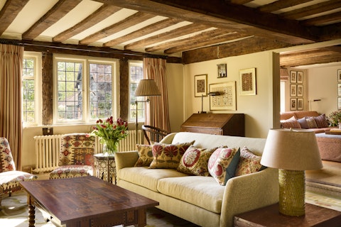 Curl up with a book in one of the cosy living areas
