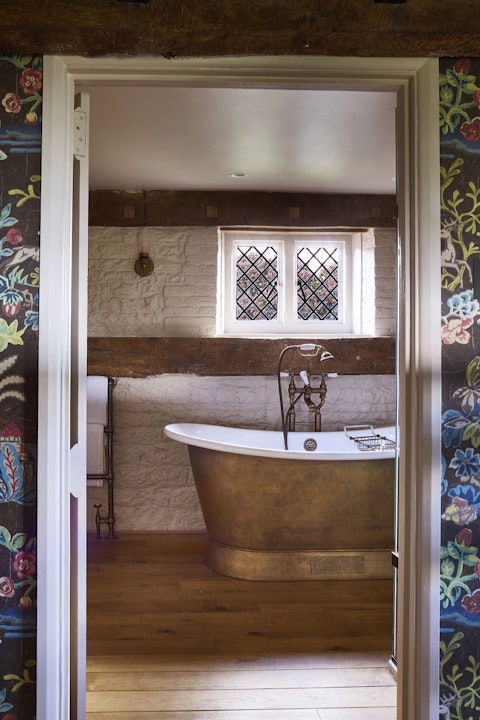 Enjoy a long, luxurious soak in one of the freestanding baths