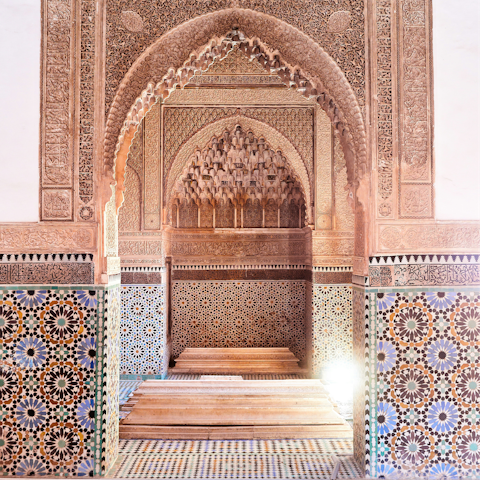 Take in the history of Saadian Tombs – it's a four-minute walk