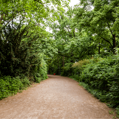 Go for a walk in nearby Volkspark Hasenheide