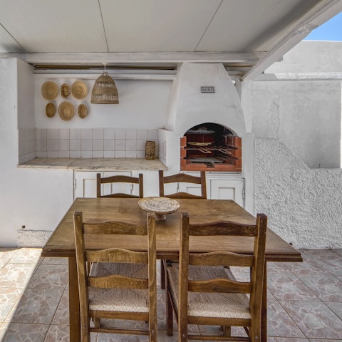 Fire up the barbecue and enjoy an alfresco dinner on the terrace