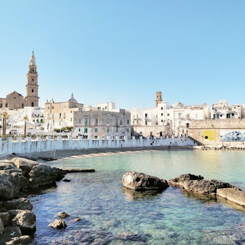 Spend a day down at Porto di Monopoli, a short walk away