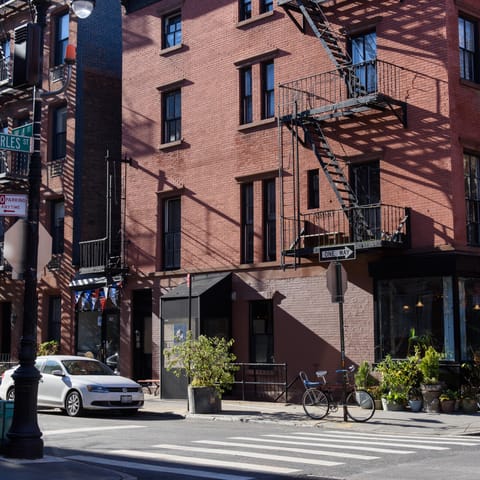 The enviable West Village location