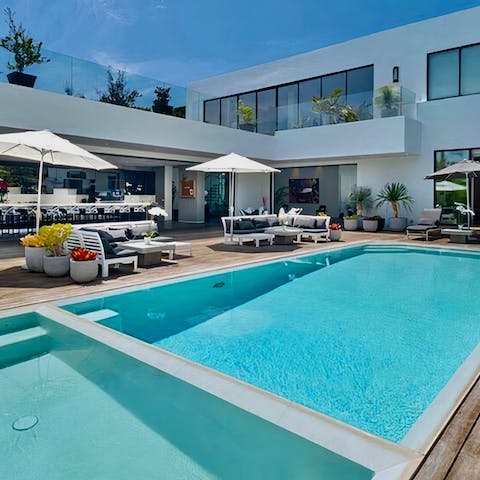 Relax and recharge with a day by the tranquil pool