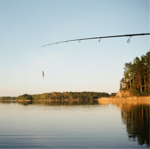 While away the hours with a spot of fishing