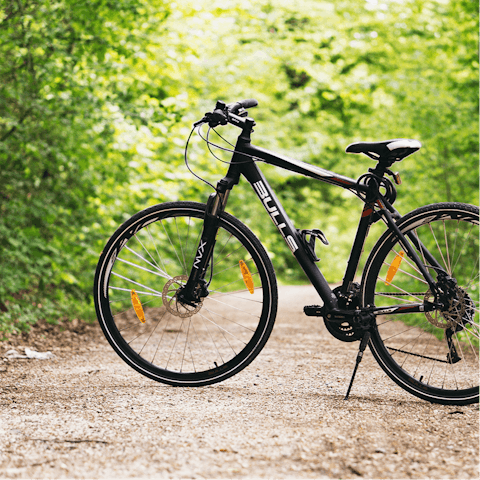 Get on two wheels to conquer the mountains