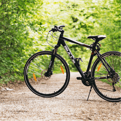 Get on two wheels to conquer the mountains