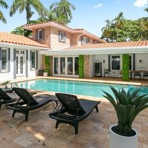 Laze around the pool after a morning exploring Fort Lauderdale