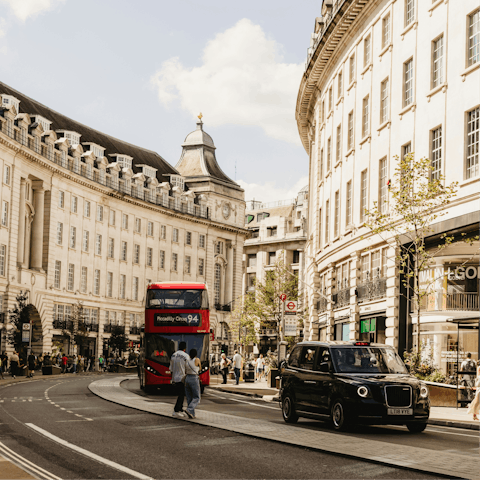 Stay in the centre of London's shopping district