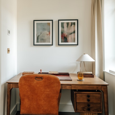 Step into the office to get some work done in privacy