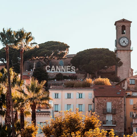 Discover glitzy Cannes – on the doorstep