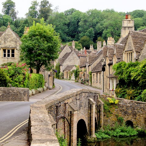 Make the most of your location on the outskirts of Colerne, in the Cotswolds Area of Outstanding Natural Beauty