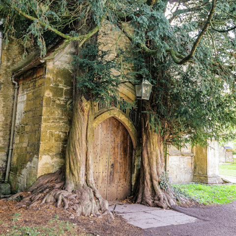Take a fifteen minute drive to the historic Stow-on-the-Wold