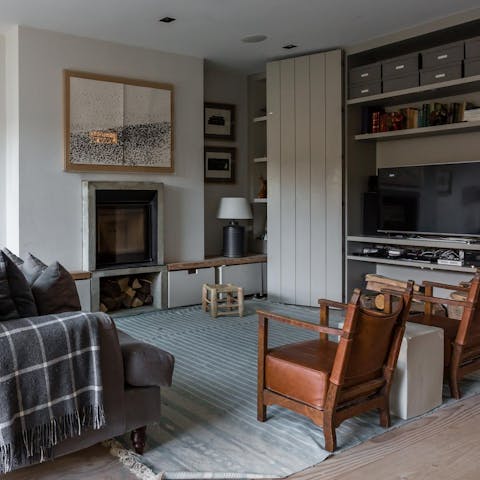 Curl up with a cuppa here on wintery days