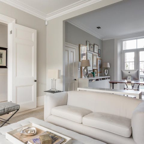 Spread out into the lounge and study for some quiet time