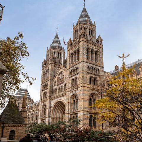 Hop on the tube  –⁠ you'll be in South Kensington in twenty minutes (or thirty-five minutes on foot)