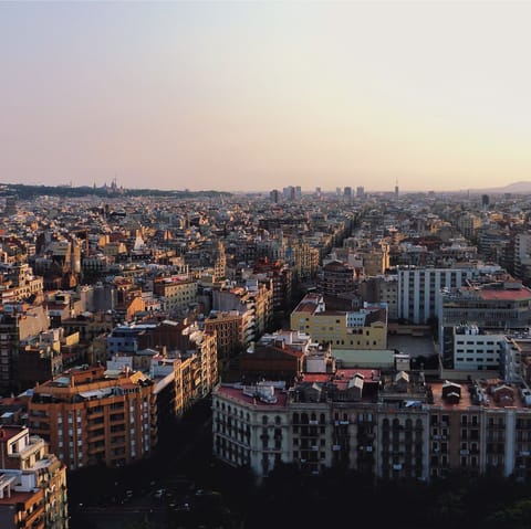 Stay in Eixample, with its incredible collection of Art Nouveau buildings