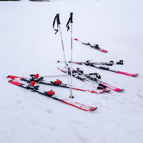 Ski down those slopes at Vuokatti and feel the crisp air, only 500m away