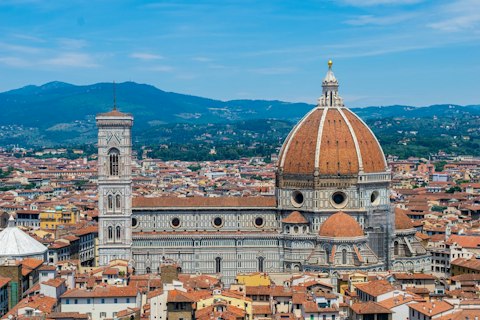 Marvel at the iconic Duomo, just a five-minute walk from your door