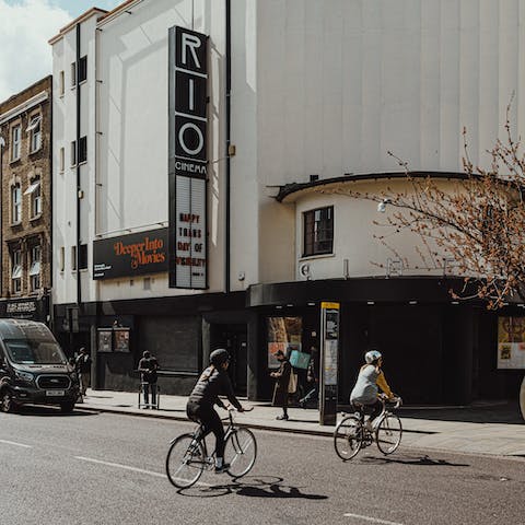 Explore Dalston's trendy shops and eclectic bars, thirty minutes on foot from your door