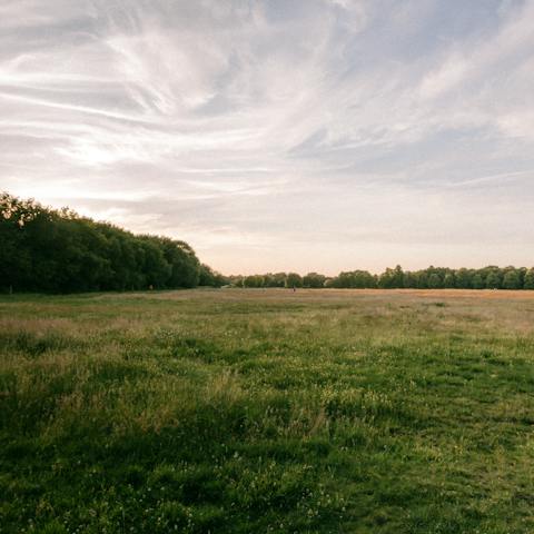 Enjoy a stroll around Wimbledon and Putney Commons, five minutes away