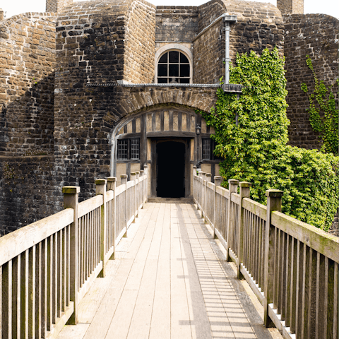 Take the short drive to Walmer Castle and Gardens