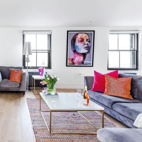 Eye-catching artwork