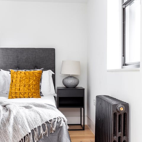 Smartly finished bedrooms