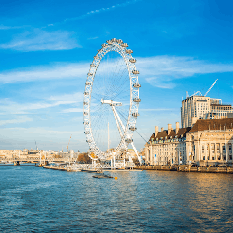 Take the train from Brentford Station and be in Waterloo in thirty minutes