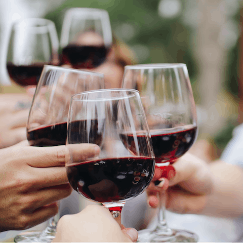 Wine and dine at the world-class restaurants in this area