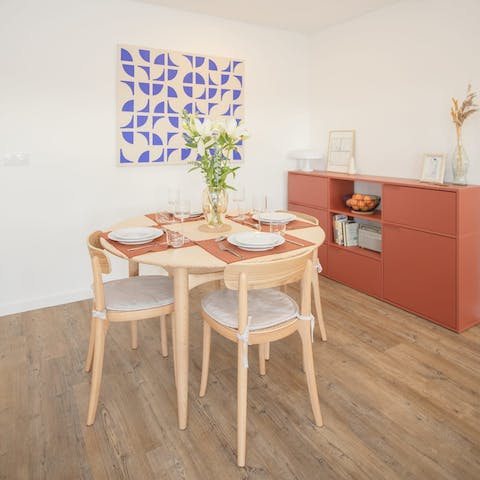 Tuck into a Portuguese dinner prepared with your market haul