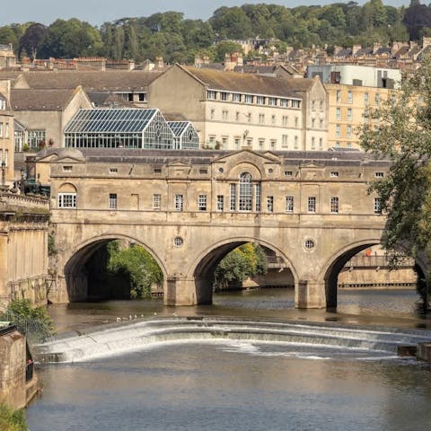 Explore historic sights across the city – a short walk away