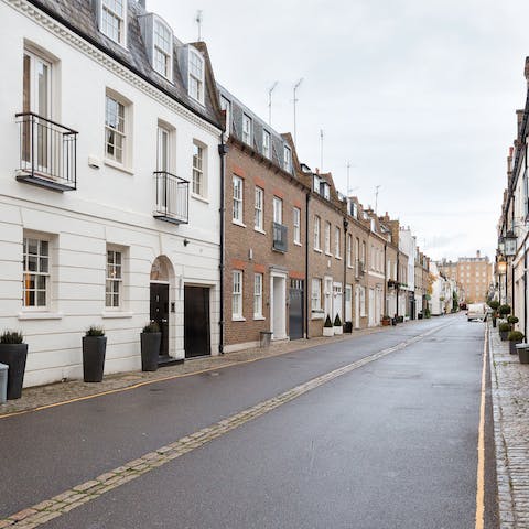 The Quaint Mews street