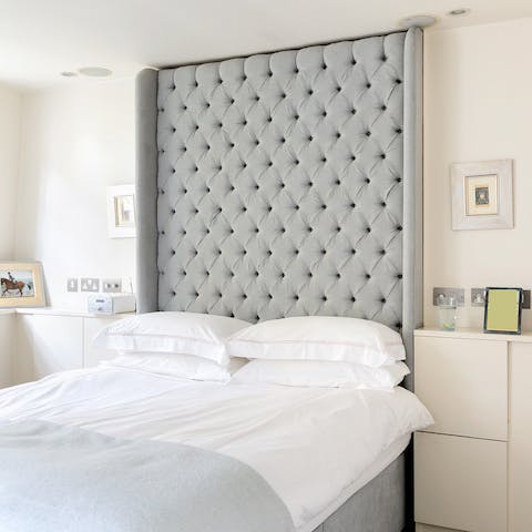 Calming & tranquil bedrooms with Hypnos mattresses