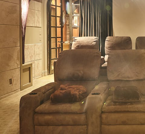 Get the full cinema experience in the home theatre