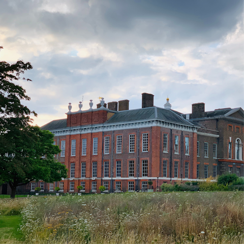 Start your sightseeing at nearby Kensington Gardens