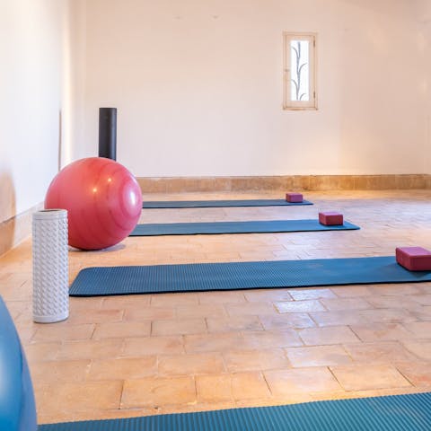 Find your chi in the private yoga studio